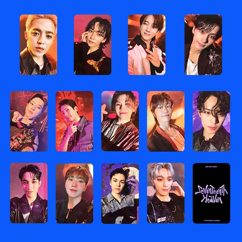 5-13pcs/set SEVENTEEN COMEBACK 11o Mini Álbum HEAVEN Photocards