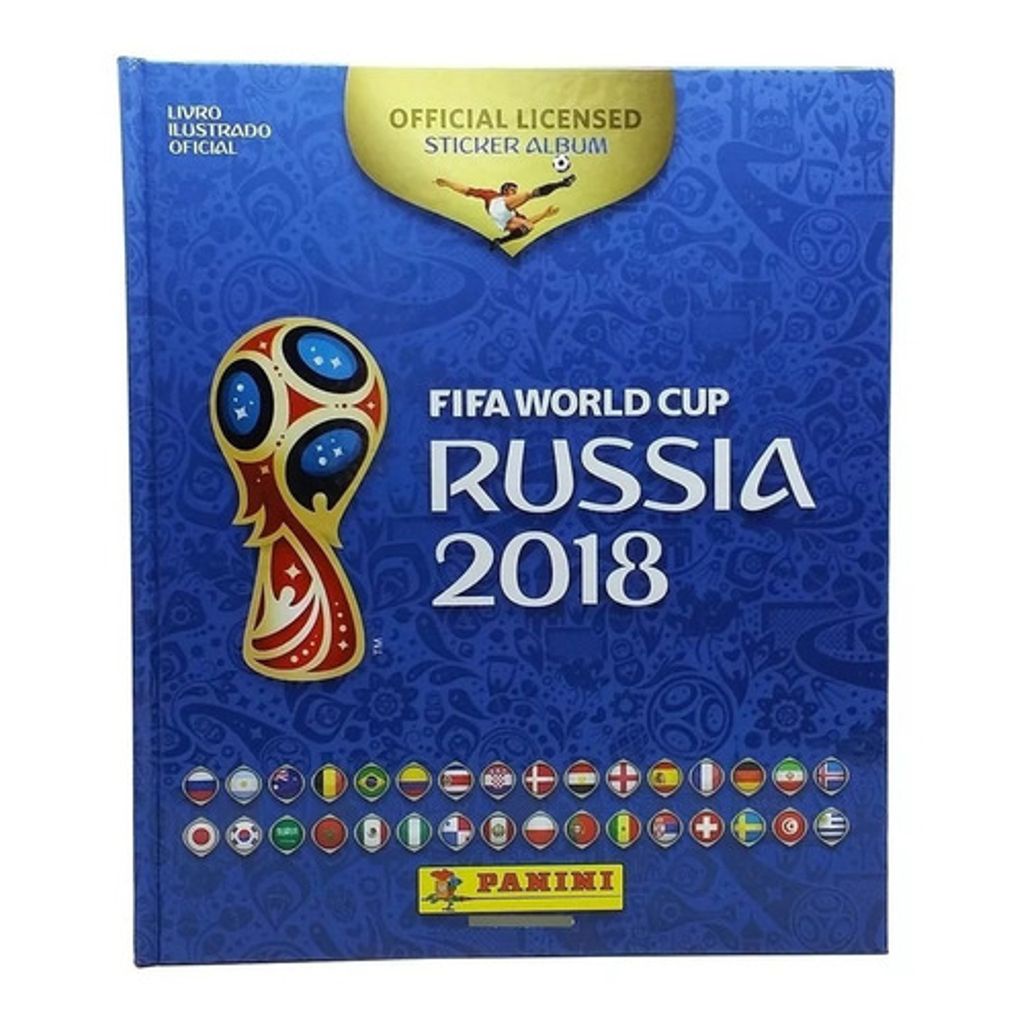 Album Copa 2018 - Capa Dura Russia