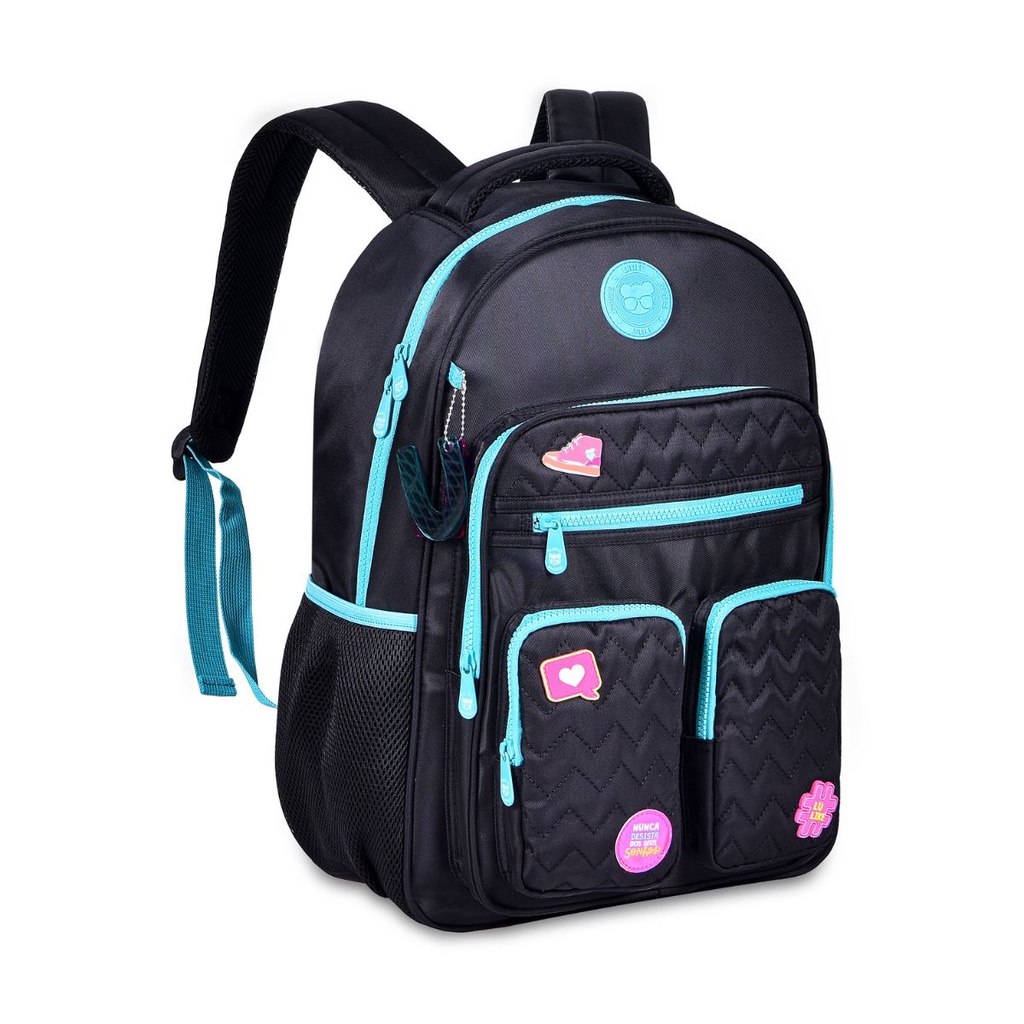 Bolsa Mini Mochila Luluca Infantil Menina Lu12103Gf - Semax