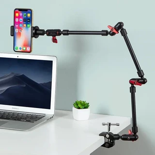 Braço Articulado Mágico Da Câmera De 32 " Para Gopro Action Smartphone De Vídeo Clamp Mount Webcam Photo Studio
