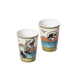 Copo Jurassic Plástico 320 ml Personagem Plasútil Páscoa