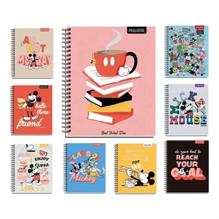 Caderno 10 Materias 160 Fls Mickey Mouse Varios Modelos
