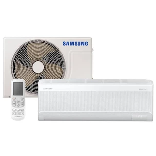 Ar Condicionado Split Inverter Samsung WindFree AI 12000 BTUs Frio 220V AR12DYFAAWKXAZ em Oferta na Shopee