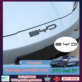 ZLWR BYD Seal EV Logo Frontal de Carro Decorativo Material ABS Acessórios de Modificação Decorativa de Carro Adesivo Ext