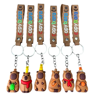 Chaveiro Capivara Capybara Fofo em Oferta na Shopee