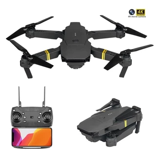 Novo Drone E58 Pro com Câmera 4k Suporte para Celular Bolsa de Viagem Voo 360