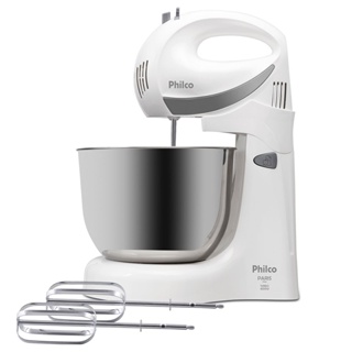 Batedeira Philco Paris Inox Branca 400W