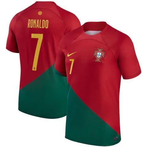 Camisa De Futebol De Portugal Cr7 Cristiano Ronaldo Barato D+