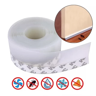Fita Adesiva Veda Fresta 5 metros Vedação de Portas e Janelas 5M x 35mm