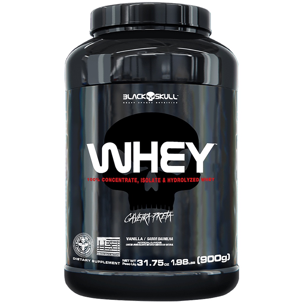 Whey Protein Black Skull – 900g (wpi, Wpc, Wph)