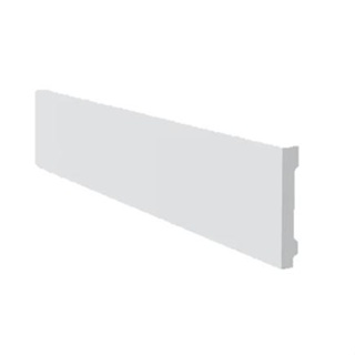 Rodape Liso De Poliestireno Fn7 13Mmx7Cmx200Cm