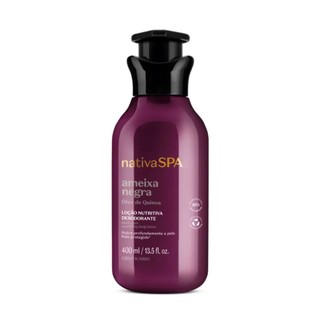 Loção Hidratante Desodorante Corporal Nativa Spa Ameixa Negra 400ml em Oferta na Shopee