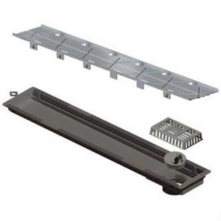 Ralo Linear c/ Tampa Oculta 50cm Versatile Elleve