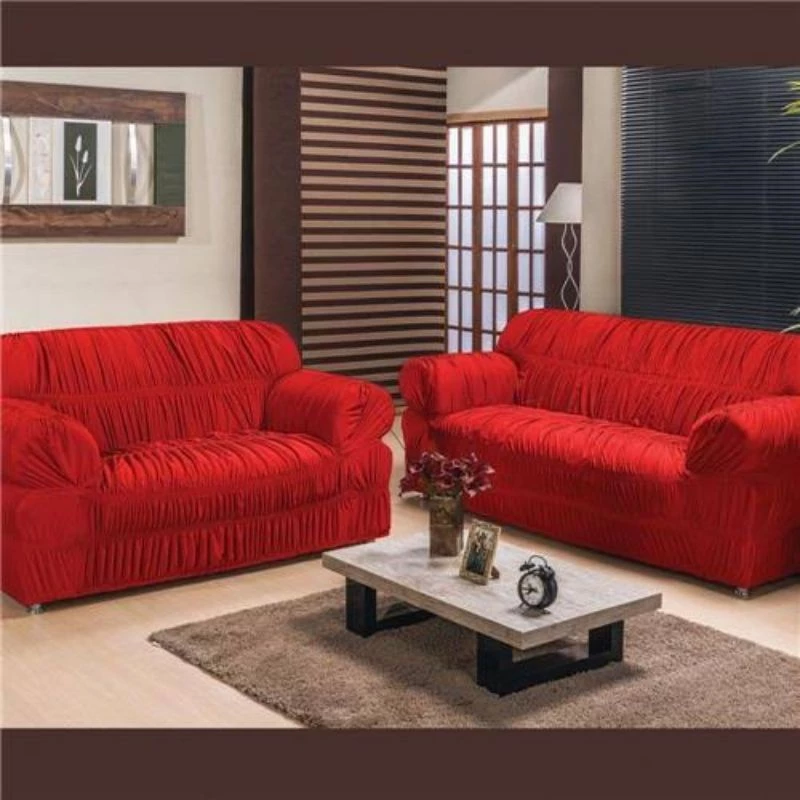 Kit Capa de Sofá 2 e 3 Lugares Elasticada