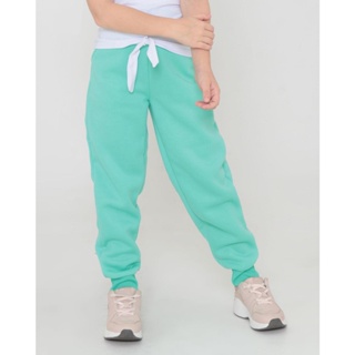 Calça Moletom Infantil Cordão Verde