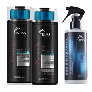 Kit Truss Miracle Shampoo + Condicionador + Uso Obrigatório