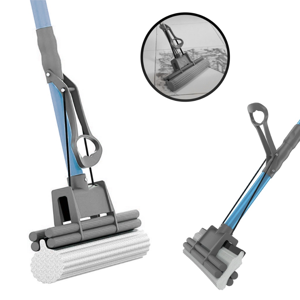 Rodo Magico Mop Fácil Limpeza Geral Plus Lava E Seca Promoção