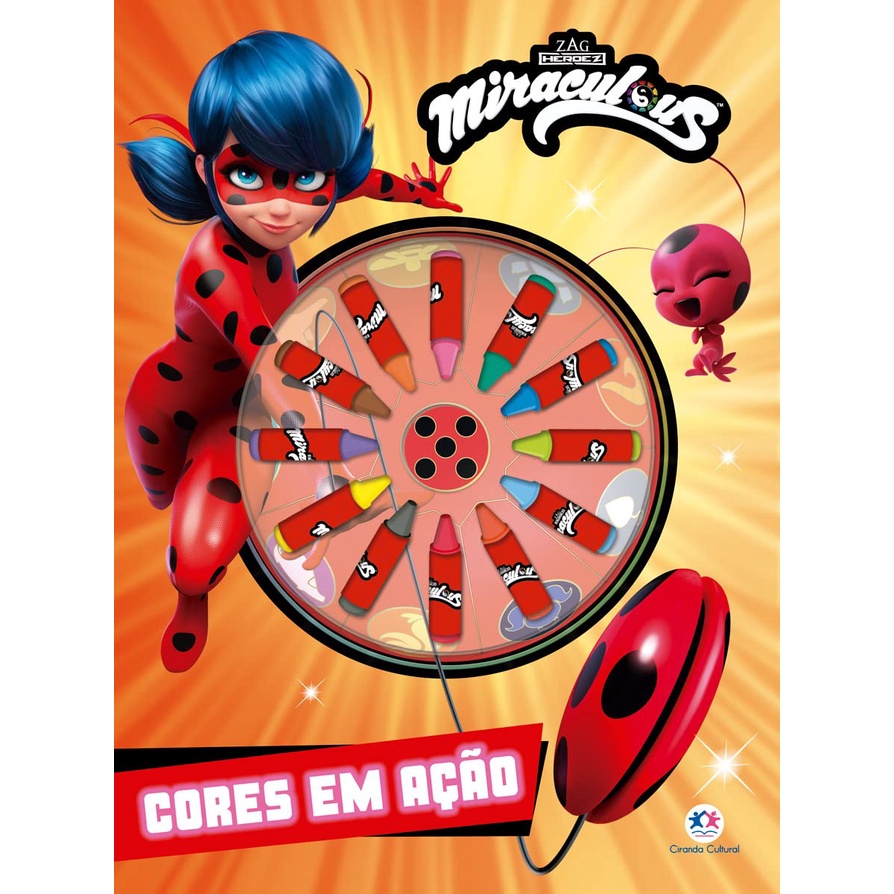 Livro Cartonado Ladybug - Cat Noir esportista - Ciranda Cultural