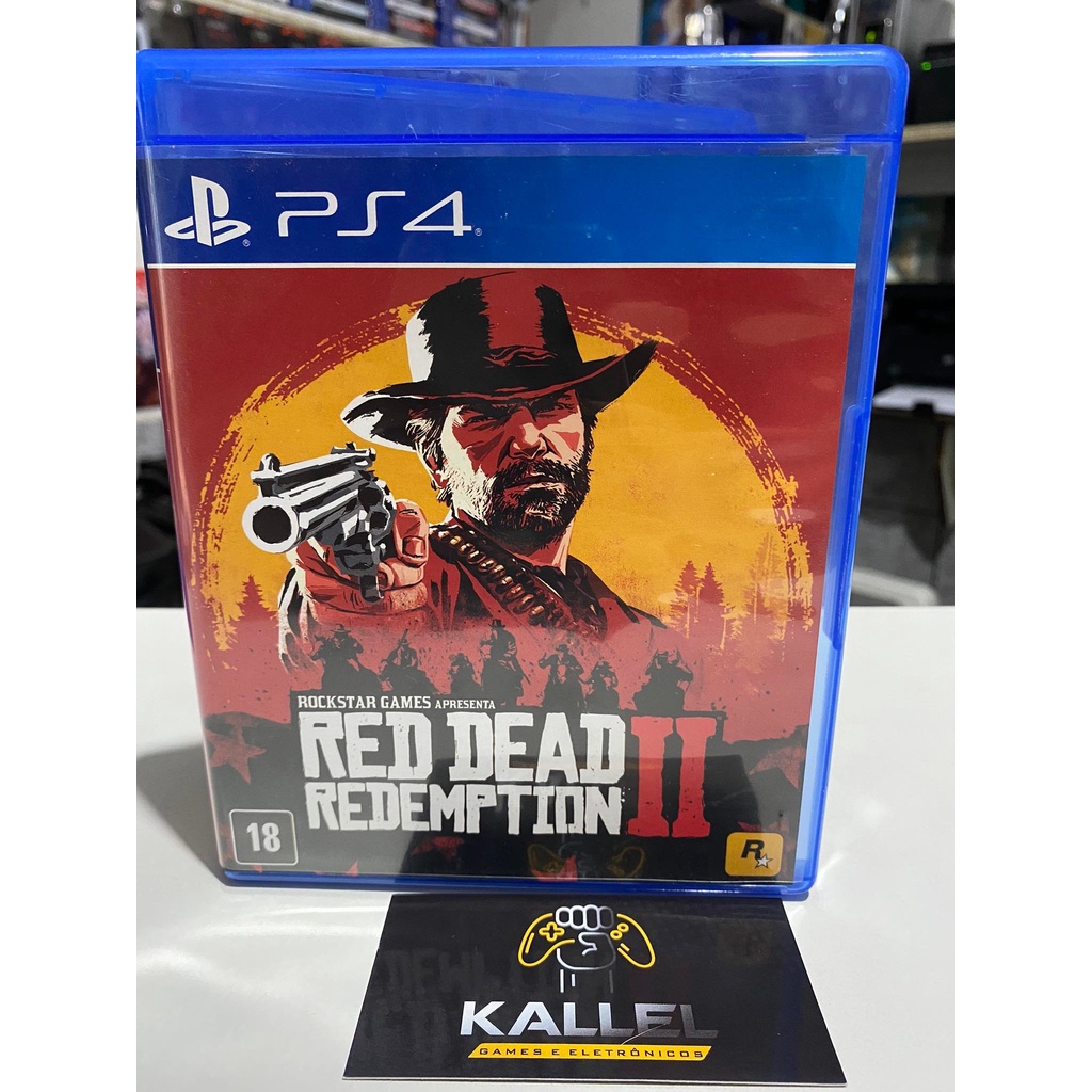 Black Friday! Jogo Game Red Dead Redemption 2 Midia Fisica PS4