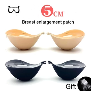 ZXYOUPING Sutiã push up sem alças, Sutiã adesivo 5CM levanta o peito，fita para mamilos，Adequado para seios pequenos