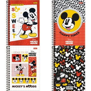 Caderno Universitário 1 Matéria Mickey Vintage - ForonI