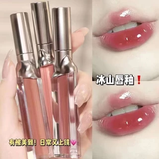 Herorange Qinglu Qinglu Pintado Cor Espelho Brilho Labial Brilho Labial Brilho Labial Arte Espelho Tubo Transparente Água Brilho Hidratante Duradouro Máscara Hidratante Feminina Estudantes Estudantes Cosméticas Brilho Labial Barato