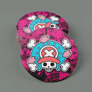 Porta copo personalizado Chopper One Piece Original Geek dh