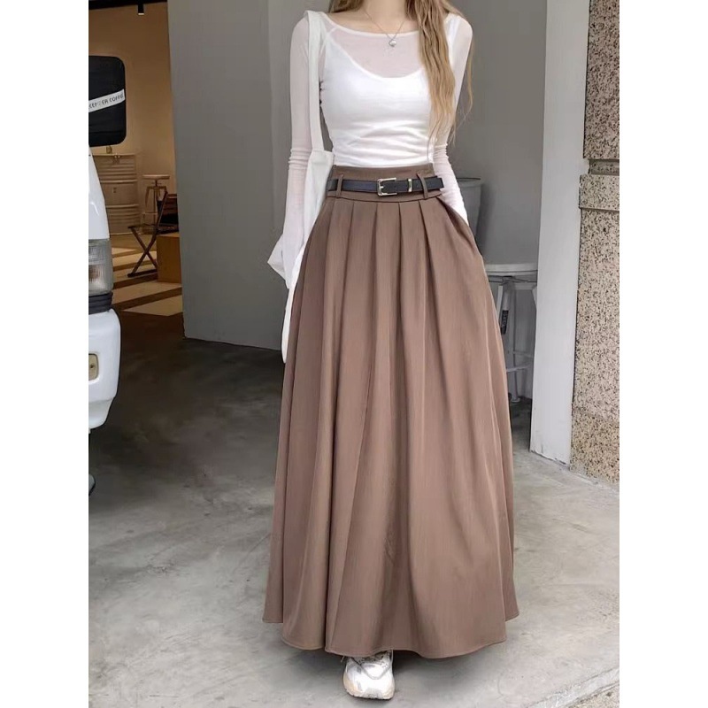Saia De Tênis Feminina Com Shorts Embutido - Cintura Alta Com Bolsos