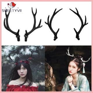 SWEET ~ Deer Horn Headwear Party Propaganda Chifres Halloween Carnaval Hair Props