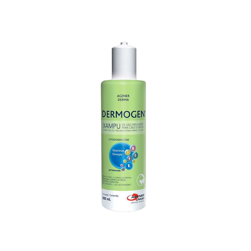 Shampoo Dermogen Equilíbrio Para Cães E Gatos - 200 Ml | Shopee Brasil