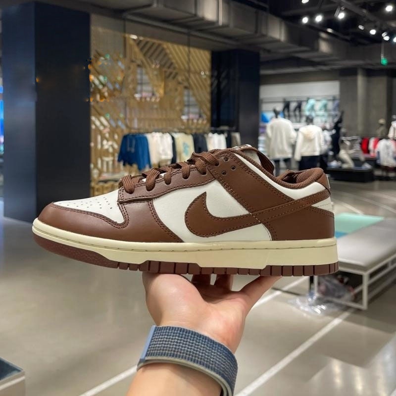 Nike novo outono-inverno dunas de areia de chocolate marrom branco mocha-masculino retrô feminino anti-controle deslizante sapatos casuais