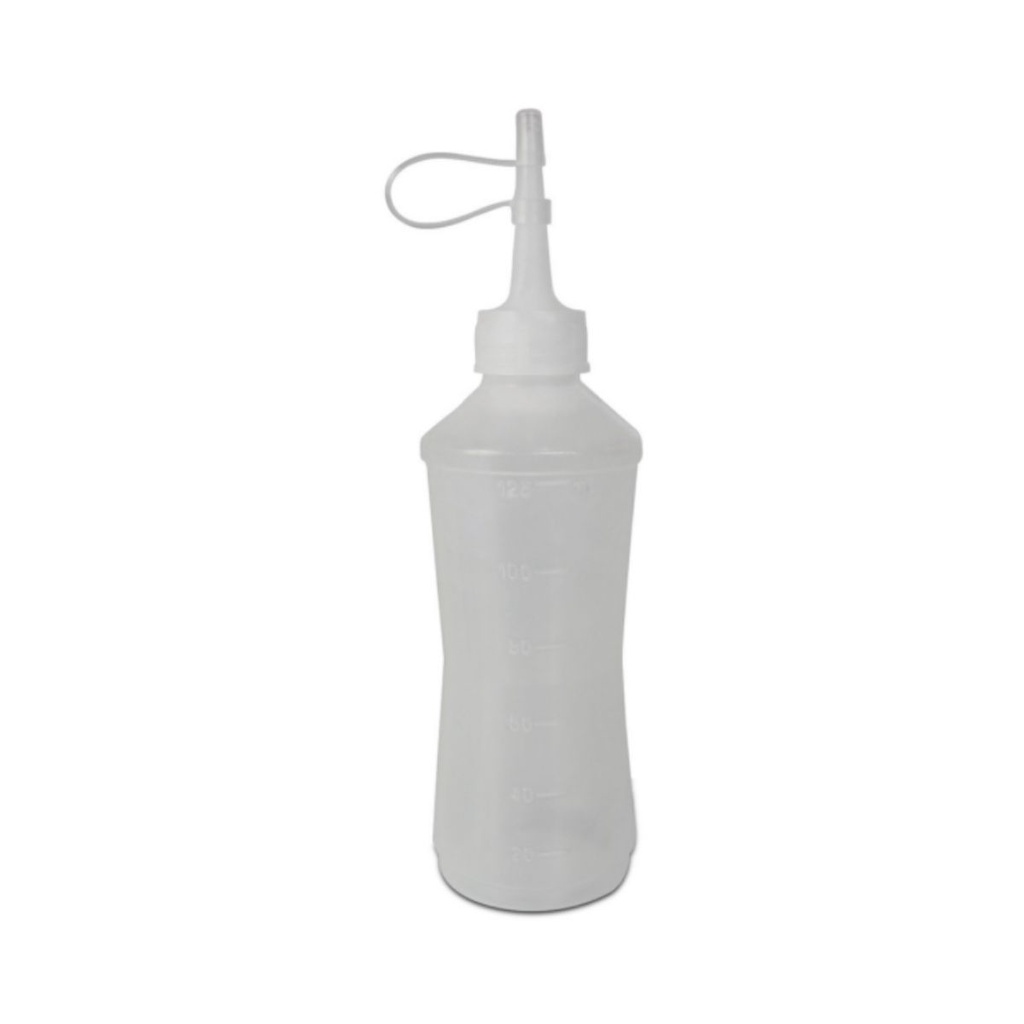 Almotolia 120 ml transparente bico reto