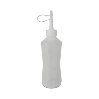Almotolia 120 ml transparente bico reto