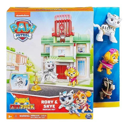 Patrulha Canina Kit de Salvamento Cat Pack Rory e Skye - Sunny | Shopee