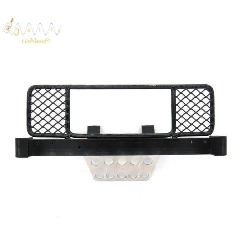 Parachoques Delantero De Metal Para MN D90 D91 D96 MN90 MN99S | 1/12 RC Car | Pieza De Actualización Negra | Resistente Y Duradera