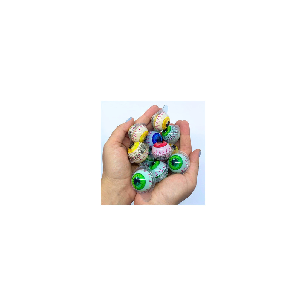 Chiclete Zoião Clets Olhos Sabor Sortido - 50 Unidades | Shopee Brasil