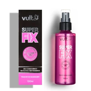 Fixador De Maquiagem Super Fix 100ml - Vult Bruma Fixadora 100% Original