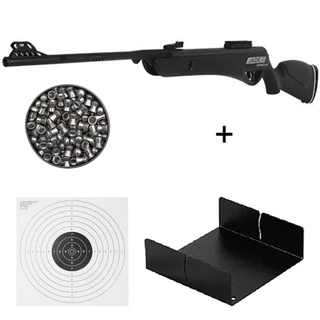 Carabina de Pressão Jade Pro Nitro Preta 5.5mm - CBC + Chumbo + Alvo + Porta Alvo em Oferta na Shopee