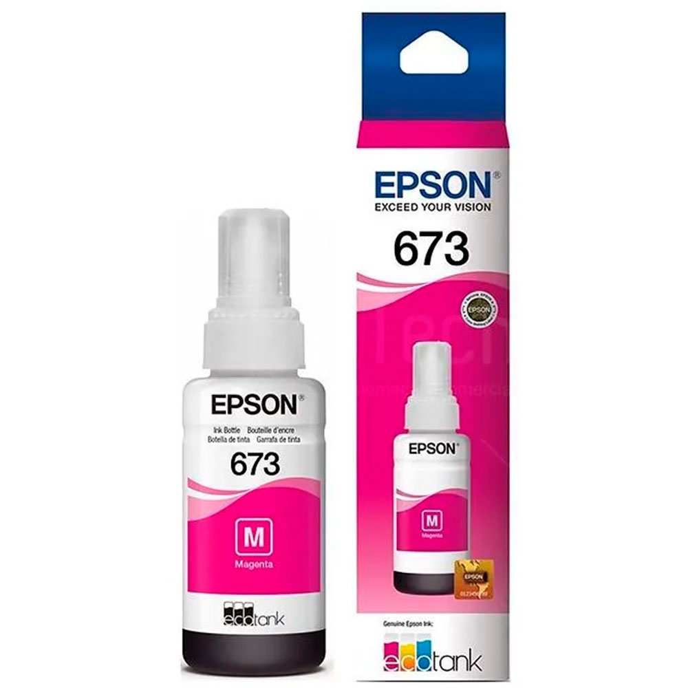 Refil Para Tinta EPSON Magenta 673- 70ML | Shopee Brasil