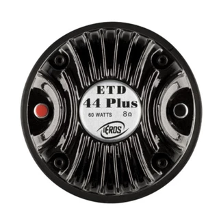 Driver Com Diafragma Titanium Eros Sensibilidade 107dB Potência 60w RMS E Impedância Nominal De 8 Ohms