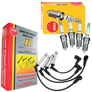 Kit Vela E Cabo Vela De Ignicao Vectra 2.0 94 A 95 Ngk