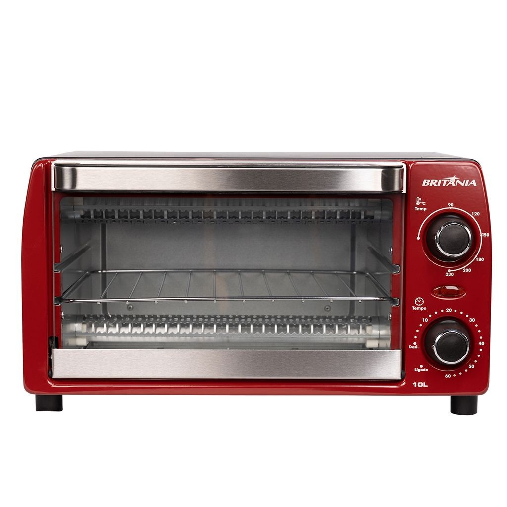 Forno Elétrico Britânia 10L BFE10V Com Timer 1050W