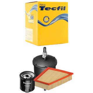 Kit Troca De Filtros Gol G5 G6 1.6 8v Flex 2012 A2015 Tecfil