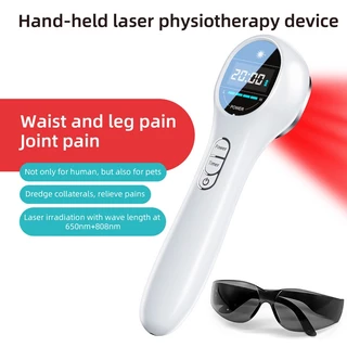 Instrumento De Fisioterapia A Laser Semicondutor Manual Luz Vermelha Artrite Dispositivo De Terapia De Alívio De Dor Nas Costas Máquina De Massagem