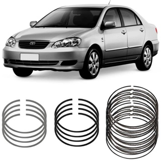 Jogo Anel Segmento STD Corolla 1.8 2001 a 2007 Metal Leve