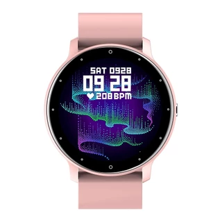 Relógio Smartwatch Zwear Zl02d Bluetooth 4.0 Tela 1.3 pol. Rosa