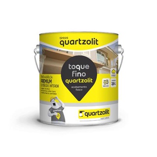 Tinta Acrílica Toque Fino Premium 3,6L Palha Quartzolit