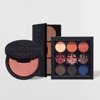 Kit Paleta de Sombras Pocket Casual + Paleta de Contorno + Blush Cintilante Océane Edition (3 Produtos)