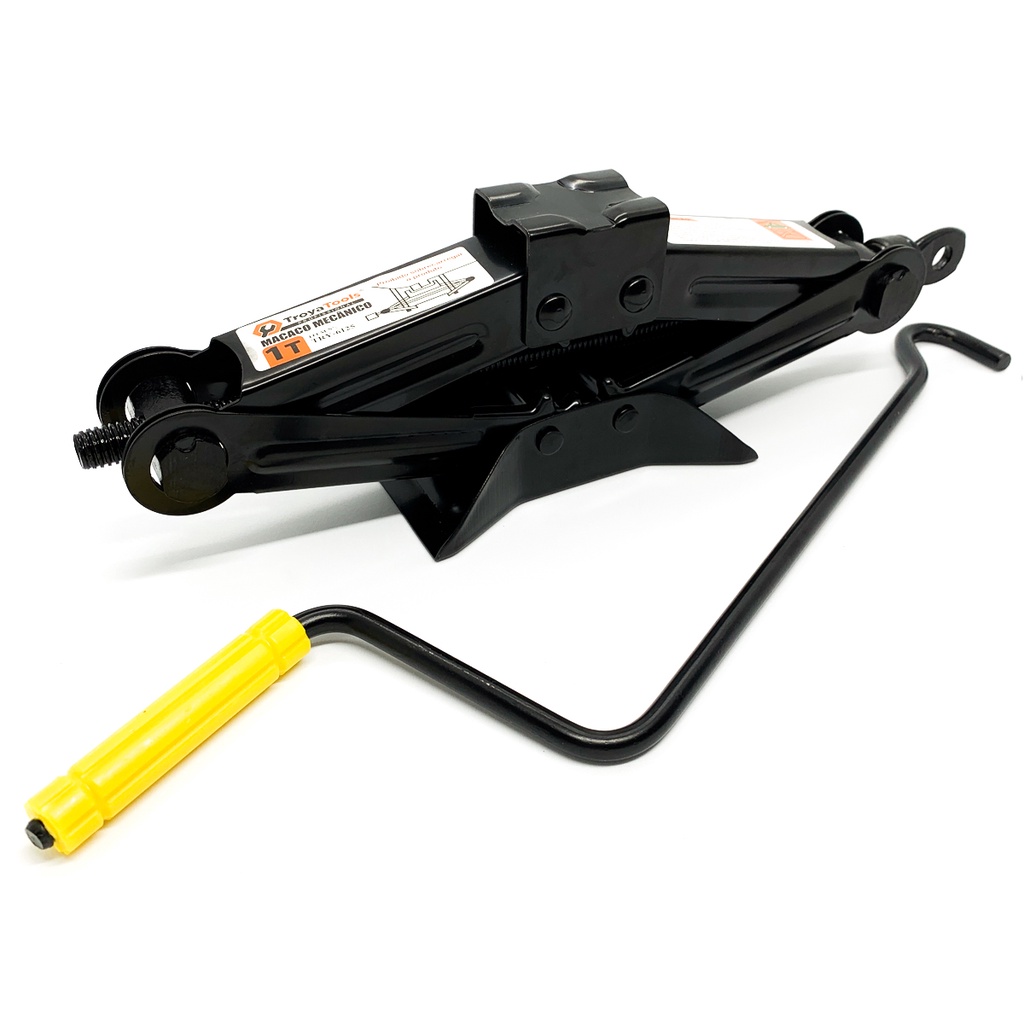 Macaco Mecânico Sanfona Veicular Universal Até 1 Tonelada Para Carro