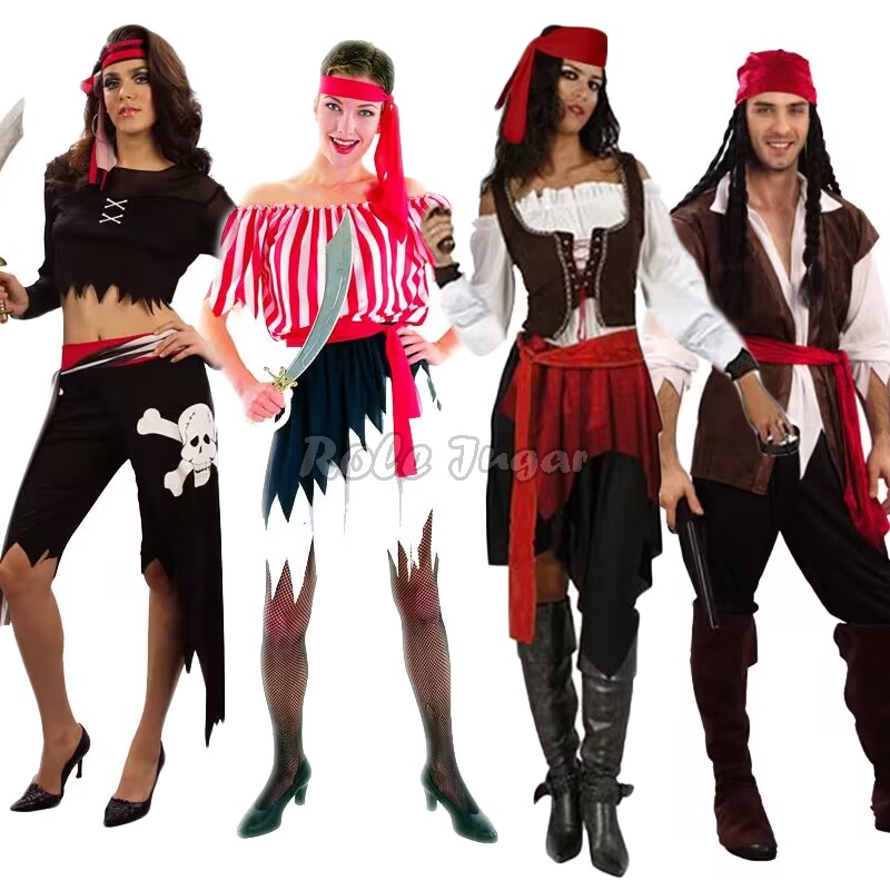 Fantasia Pirata Masculino Adulto Luxo Carnaval Bloquinho FestaFantasias